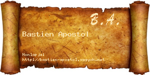 Bastien Apostol névjegykártya